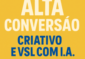 Eu vou Criar uma Vsl e/ou Criativos com Ia, Para Dr