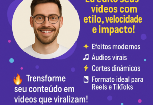 Eu vou Venha fazer o seu vídeo profissional