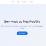 Eu vou fazer sua pagina web