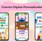 Eu vou criar seu convite digital infantil.