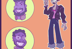 Eu vou criar um desenho do seu rosto/busto