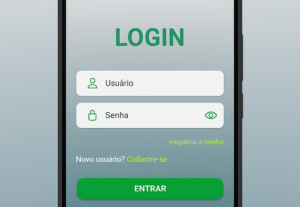 Eu vou fazer sua tela de Login e Landing Page Mobile