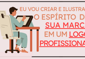 Eu vou criar um logotipo personalizado para o seu negocio