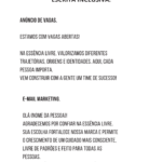 Eu vou fazer excelentes textos e copys.