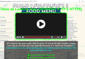 Eu vou criar um site html, sendo preciso pagar uma só vez