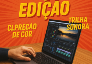 Eu vou Editar seus vídeos de forma profissional