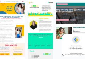 Eu vou Criar site ou landing page WordPress/Squarespace