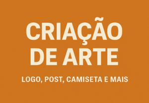 Eu vou fazer arte personalizada logo tipo desingn gráfico
