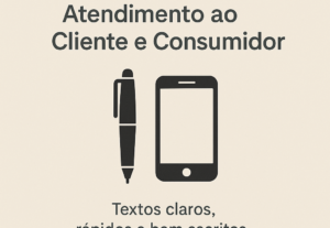 Eu vou Elaborar textos e atender clientes e consumidor