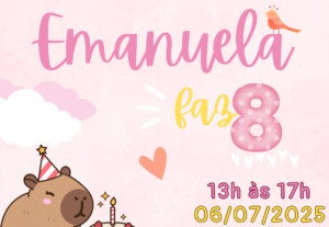 Eu vou Fazer seu convite de aniversário/casamento/evento