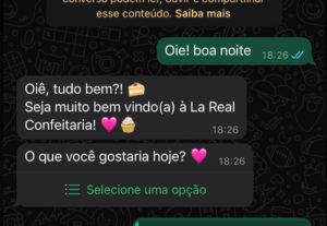 Eu vou criar um chatbot de pré-atendimento para WhatsApp