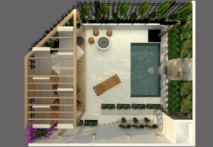 Eu vou projetar ambientes 3d Renderizado