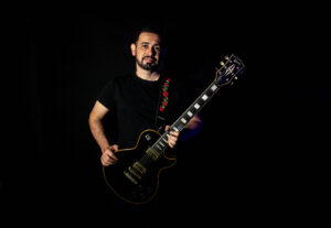 Eu vou gravar guitarra para seu projeto musical