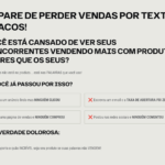 Eu vou criar textos de vendas irresistíveis que convertem.