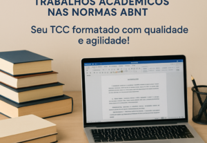 Eu vou Formatar e revisar seus textos academicos acadêmicos