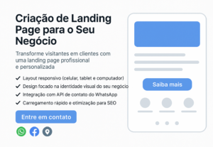 Eu vou Criar uma landing page profissional para seu negócio