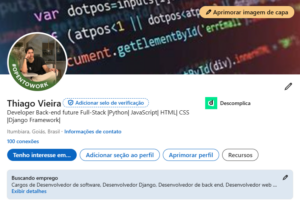 Eu vou Programar seus sites e aplicativos.