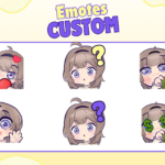 Eu vou fazer emotes para seu discord ou twitch