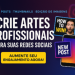 Eu vou criar sua thumbnail de Instagram e Youtube