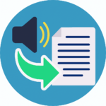 Eu vou transcrever áudios, vídeos ou podcasts.