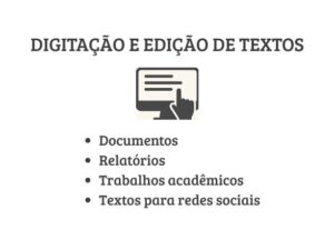Eu vou digitar ou editar seu texto.