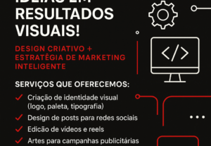 Eu vou Fazer marketing e design