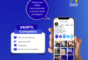 Eu vou criar um perfil profissional completo no Instagram