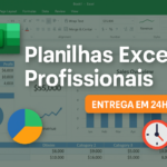 Eu vou fazer  Planilhas Excel Profissionais em 24h