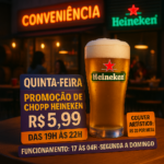 Eu vou destacar suas publicações no Instagram e Facebook