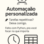 Eu vou Automatizar processos com inteligência de dados
