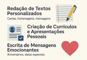 Eu vou Trabalhar com Redação de texto