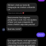 Eu vou criar um chatbot com I.A para você.