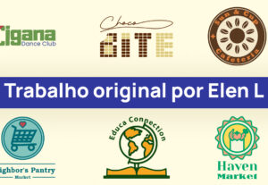 Eu vou fazer seu logo rápido, com qualidade de estúdio.