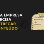 Eu vou criar conteúdos para a sua empresa
