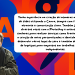 Eu vou criar designs visuais para sua marca, projeto e ideia