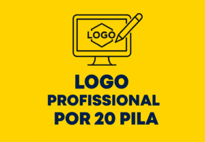 Eu vou Criar uma Logo Profissional e Exclusiva para sua Marc...