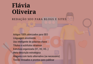 Eu vou produzir seu artigo otimizado com seo