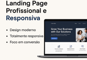 Eu vou criar uma Landing Page Profissional e Responsiva