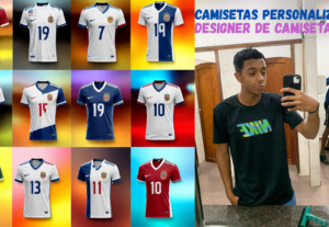 Eu vou fazer a  Sua camisa personalizada em menos de 24 hora...