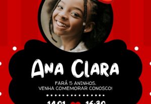 Eu vou Fazer Convite de aniversário do seu anjinho a