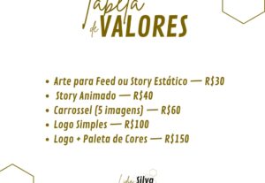 Eu vou fazer a arte para sua rede social.