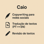 Eu vou  fazer todo tipo de copywriter