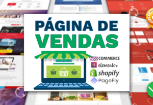 Eu vou fazer sua página de vendas Landing Page