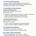 Eu vou criar um currículo atrativo