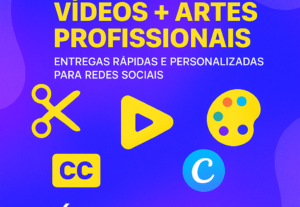 Eu vou editar vídeos, fazer qualquer design profssional