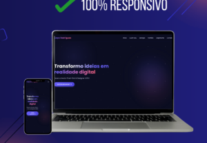 Eu vou fazer um site, funcional para o seu negócio.