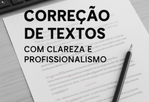Eu vou revisar e corrigir textos em português