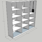 Eu vou fazer um projeto 3D do móvel planejado
