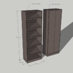 Eu vou fazer um projeto 3D do móvel planejado