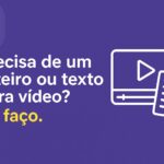 Eu vou fazer seu roteiro ou texto para seus conteúdos